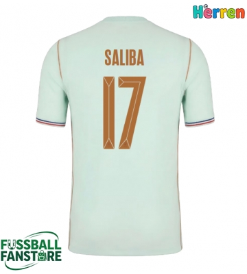Frankreich William Saliba #17 Replik Auswärtstrikot WM 2026 Kurzarm